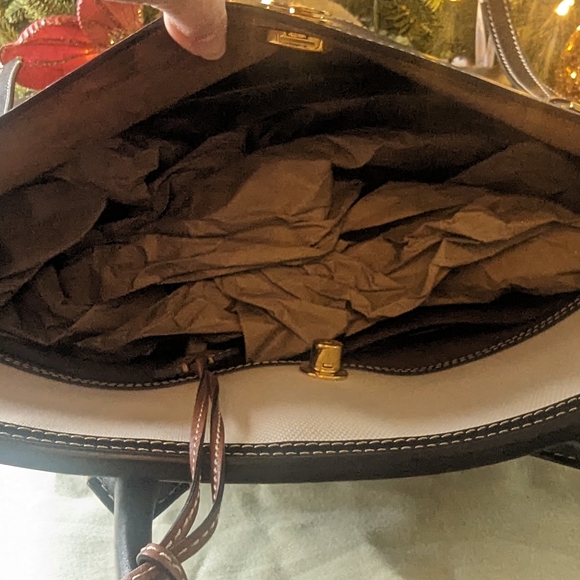 Burberry prorsum tri tone canvas leather society top handle bag ** must have*** - Picture 9 of 12